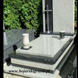 Executive Grey and Black Tombstone 